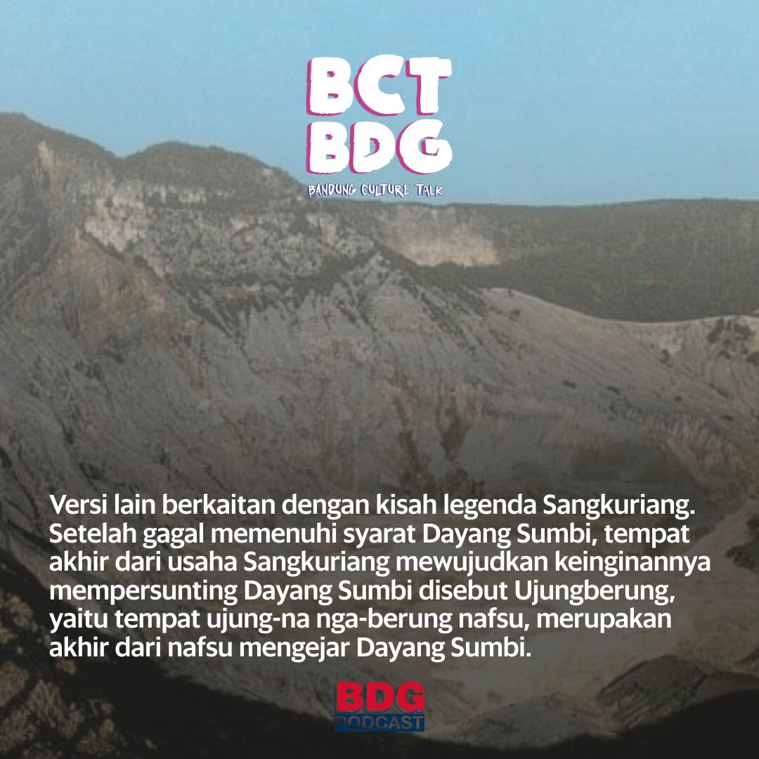 Ujungberung People mana suaranyaaa?

Nih asal-usul nama daerah Ujungberung.

Abis ini mau request sejarah nama jalan mana lagi nih? Boleh request ke <a href="/BDGPodcast/">BDG Podcast</a> ya!