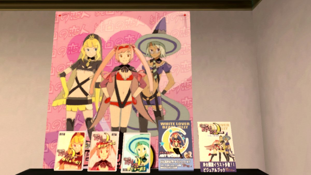 Gonna share some  #NoMoreHeroes stuff that I accumulated over the years, starting with some pics that were in the old devblog.Cranberry best girl obviously.