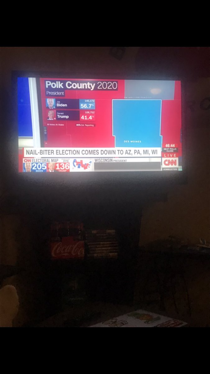 ZinmanAndrew's tweet photo. I have been flipping back and forth all night between various news outlets. It has been interesting to see the way different outlets report the election map, and the hesitance to call certain states that the AP has declared called. #mc576 https://t.co/biNoNeFzxe