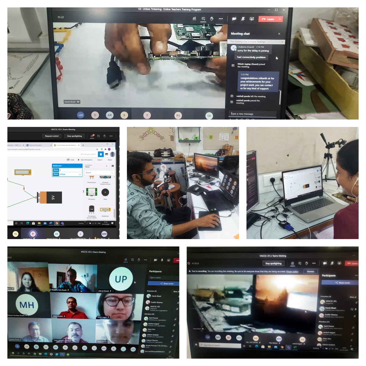 Yet another successfully completed #UnboxTinkering #ATL #Teachers #Training conducted by <a href="/VASCSC/">VASCSC</a> supported by <a href="/ibm_in/">IBM India</a>. 41 teachers from across India participated in the training. <a href="/NITIAayog_ATL/">Atal Tinkering Labs</a> <a href="/AIMtoInnovate/">Atal Innovation Mission Official</a> #goodtechIBM <a href="/DJoyeeta/">Joyeeta</a> <a href="/rramanan/">Ramanan Ramanathan</a> <a href="/Harsh_Bhatt_9/">Harsh Bhatt</a> <a href="/Prachi_u2496/">Prachi Upadhyay</a> <a href="/DSurkar/">Dilip Surkar</a>
