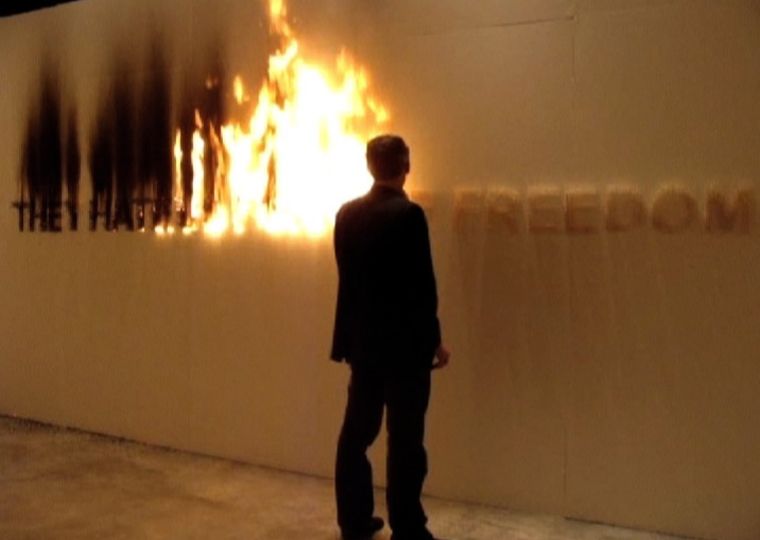 destituencies's tweet photo. They hate us for our freedom.

[Claire Fontaine, 2008] https://t.co/gK8qkCzk5v