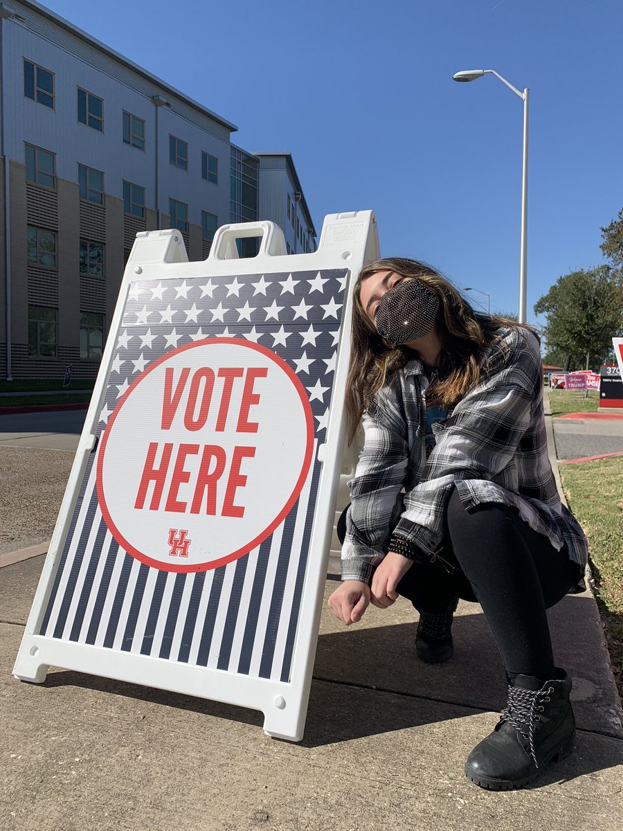 feliciahcaf's tweet photo. My first presidential election and I voted for women 🇺🇸❤️💙🤍 we need more women in politics, period. #womanVP #womenjudges #womencongress #womensenators https://t.co/w7yI1MszOi