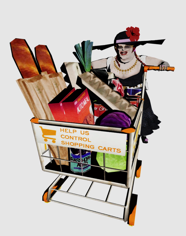 Me going grocery shopping during the pandemic.  #NoMoreHeroes