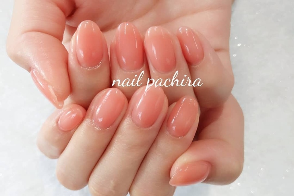 Nail Pachira ジェルネイル ワンカラーネイル シンプルネイル オフィスネイル 岡山市北区表町 岡山市 ネイルサロン ネイルパキラ シアーピンクネイル T Co Pfyrwvjwxb Twitter