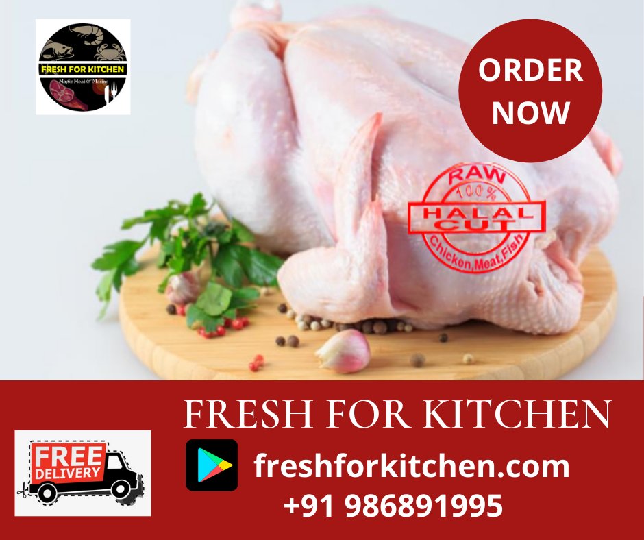 freshforkitchen's tweet image. Fresh for kitchen |Fresh Chicken |Fresh Mutton |Fresh Fish | Fresh Prawns
Download in Google Playstore play.google.com/store/apps/det…
Order Now - 9986891995 / 9886995886
#freshforkitchen #freshchicken #freshmutton #fish #prawns #freshmeat #downloadnow #ordernow #homedelivery #bangalore