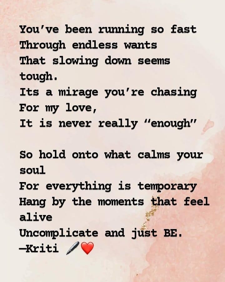 its_kritian's tweet image. Her writings are my favourite!♥️♥️
#Uncomplicate #PoeticSanon