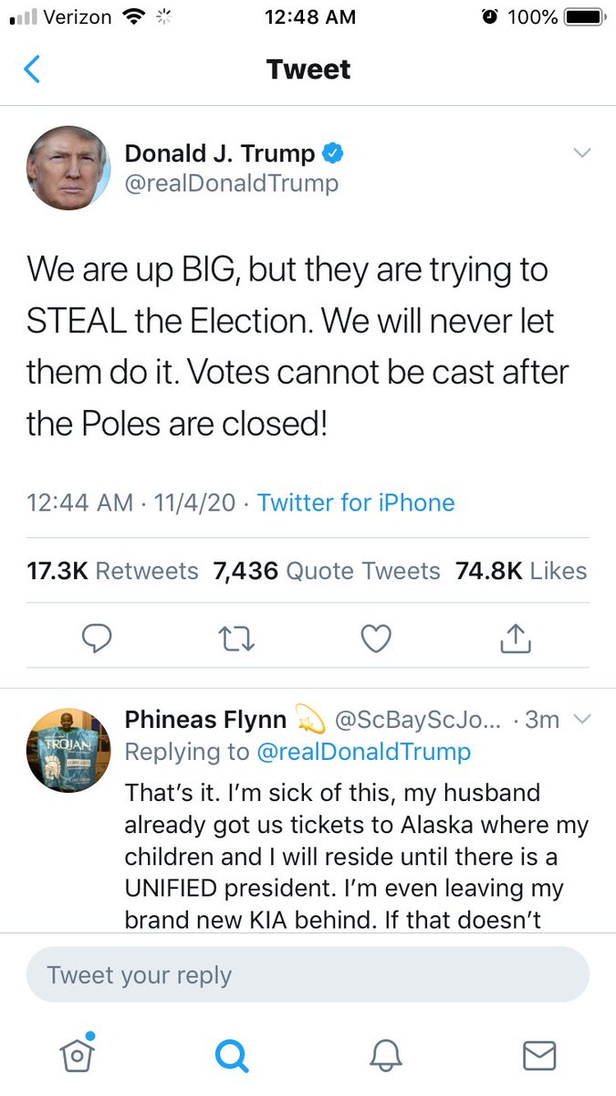 amanda_0890's tweet photo. @realDonaldTrump it’s polls* Mr. President not Poles 😂 https://t.co/wN0tsPuyLT