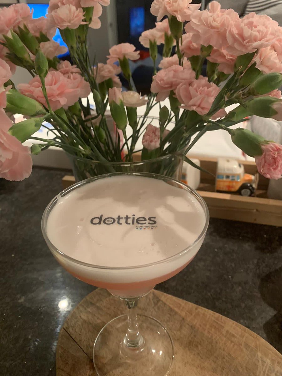 Ready with my Dotties cocktail #thedotties