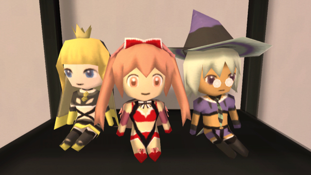 I want these figures... also Cranberry apparently uses a fricking ball and chain as a weapon????????  #NoMoreHeroes