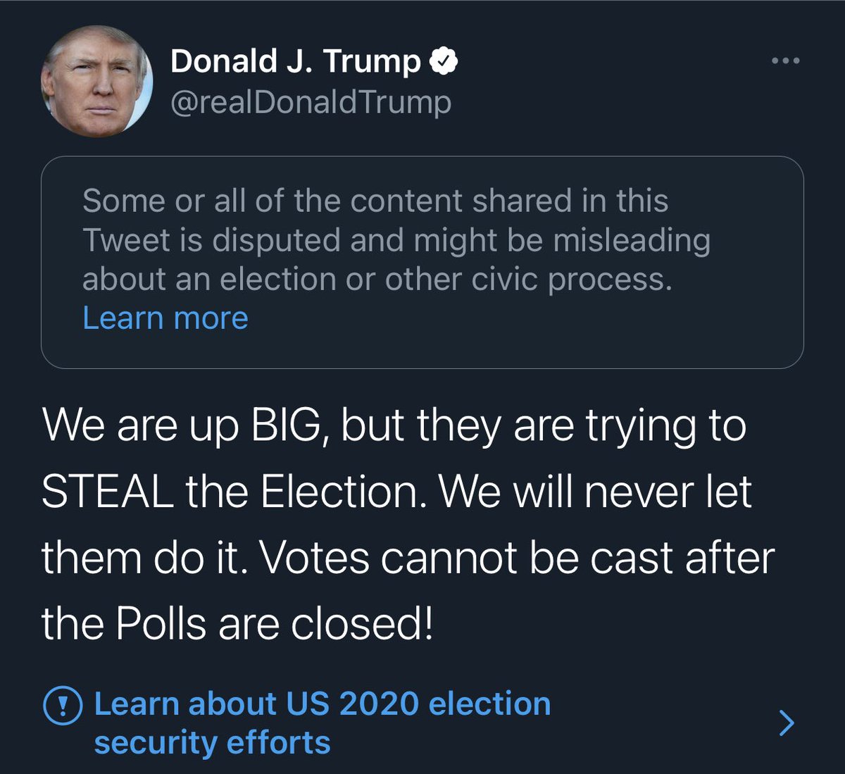 Since Twitter is censoring ⁦<a href="/realDonaldTrump/">Donald J. Trump</a>⁩