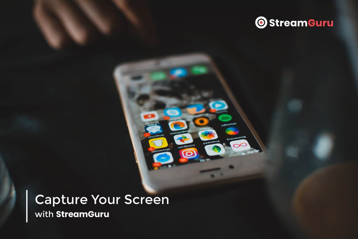 Streamguruapp's tweet image. Captures your screen quickly, makes edits, and helps you share it. 

#StreamGuru #ScreenShot #CaptureImage #CaptureScreen #WednesdayWisdom #Android #App #ScreenRecorder