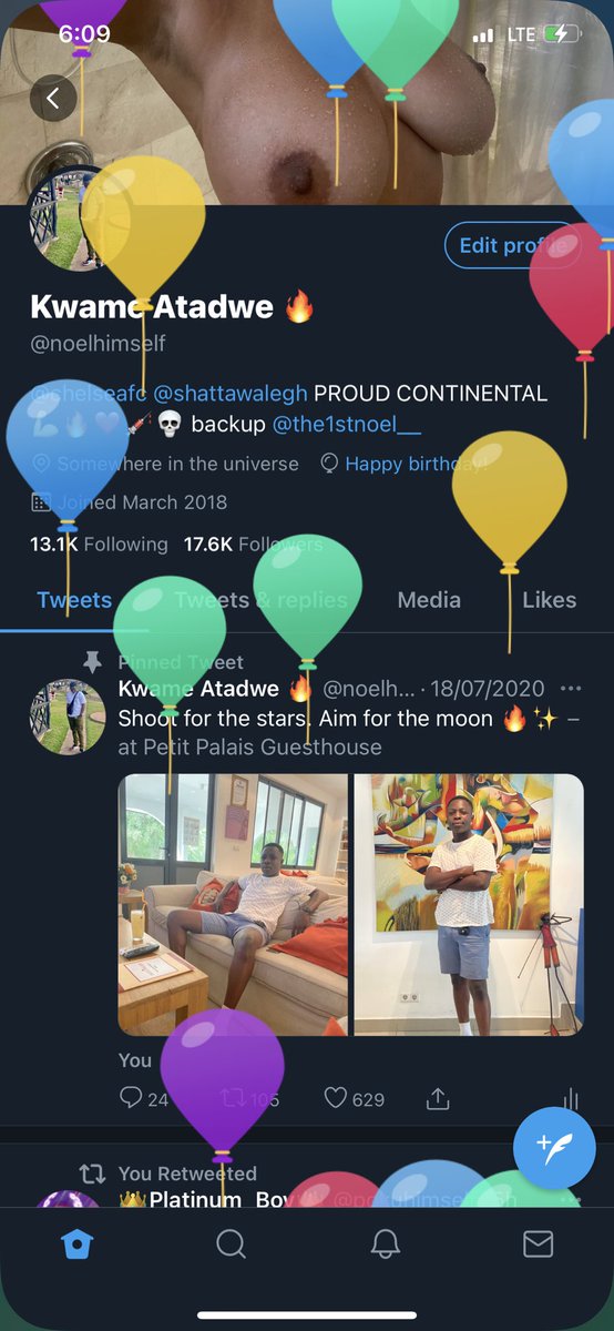 noelhimself's tweet photo. I got balloons today. Happy Birthday to myself 🎊🎈❤️ https://t.co/h48kxVeI7J
