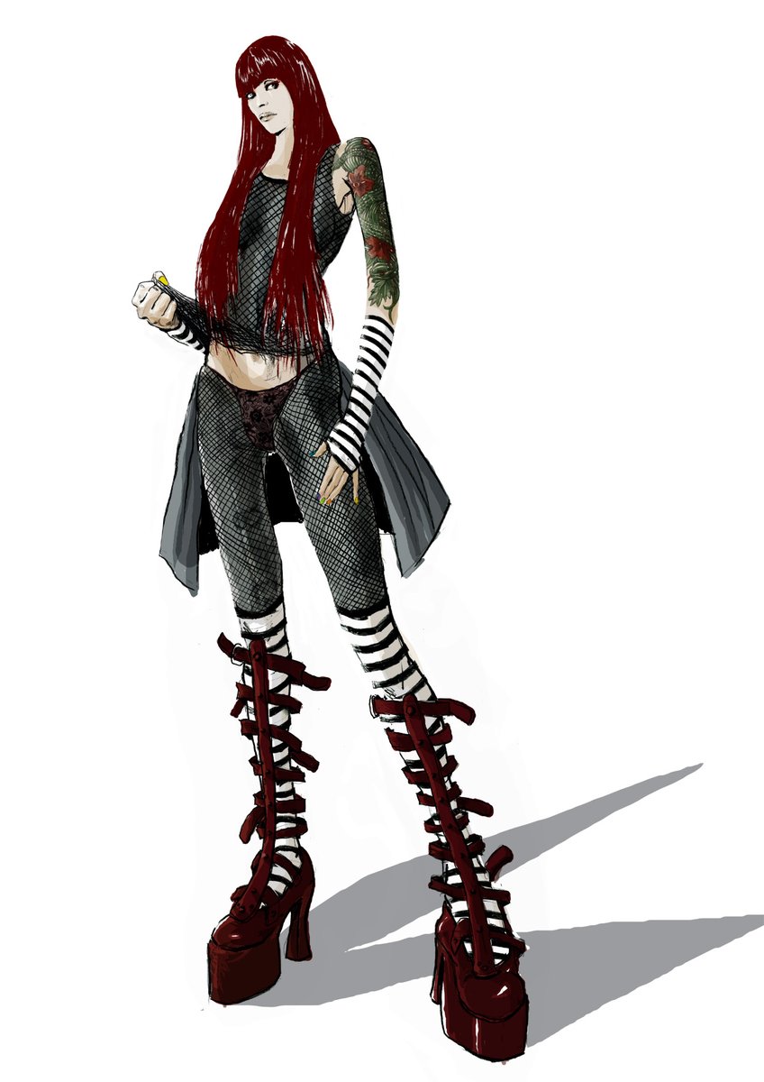 I have some concept art too.  #NoMoreHeroes