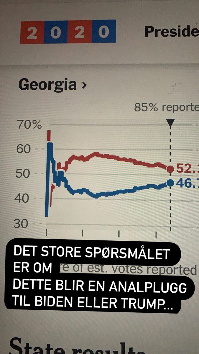 Spørsmålet er nå om valget avgjøres i rustbeltet, eller under beltestedet? #VALG