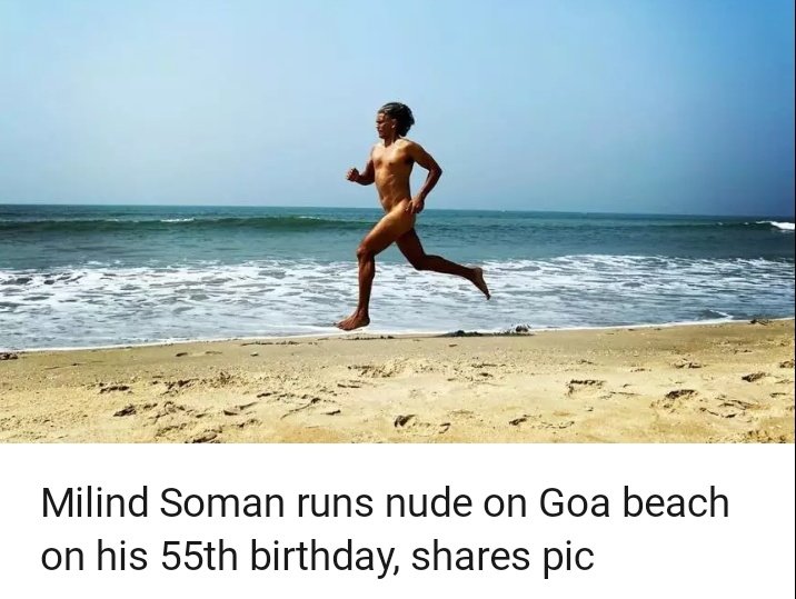 Happy bday Milind Soman but why? 