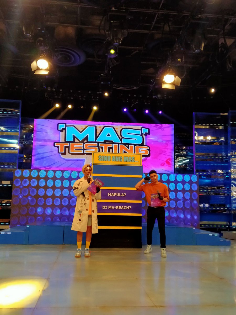 itsShowtimeNa's tweet photo. Ikalawang round ng MAS TESTING ngayong #ShowtimeNovemberific Miyerkules! Sino sa mga P.U.T. ang MAS MAPULA? https://t.co/UV4pPZ0bP2