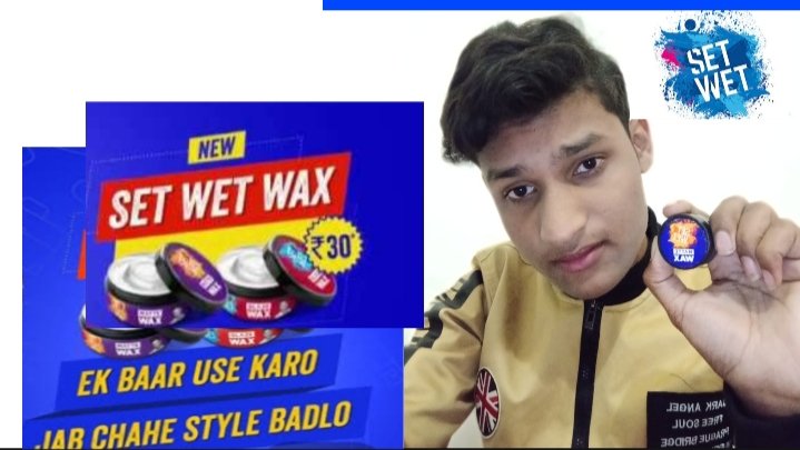 MRAVIJAISWAL6's tweet photo. MR AVI JAISWAL SET WAT WAX ADD [ EK BAAR USE KARO JAB CHAHE STYLE BADLO ] 
Only 30 rupees 
#SETWAT #SETWATWAX  #TVADD https://t.co/Bwoihxhqem