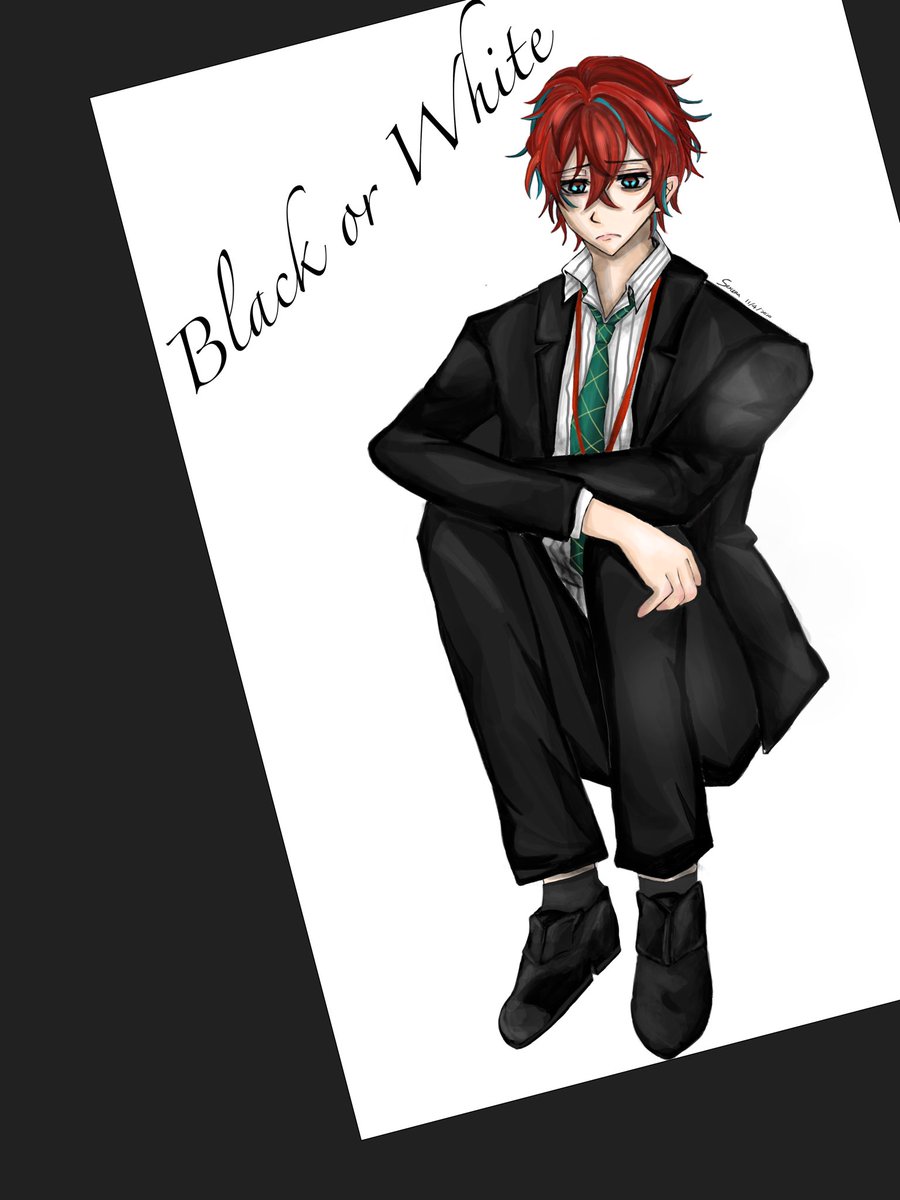 Serena Black Or White 今シーズン一番好きなキャラは観音坂独歩ので描いてみました ヒプノシスマイク 観音坂独歩 イラスト デジタルイラスト Serena Black Or White 今シーズン一番好きなキャラは観音坂独歩ので描いてみました ヒプノシスマイク 観音坂独歩 イラスト デジタルイラスト
