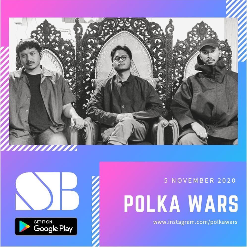 VMC_Ent's tweet photo. Besok Kamis (5 November 2020), @polkawars akan tampil eksklusif pada aplikasi @showbeastlive. Dengan tiket Rp. 14.999,-, kamu dapat menyaksikan persembahan terbaik dari Polka Wars.

Download @showbeastlive di android sekarang! #VMCperformance https://t.co/wBAiOzVPBC