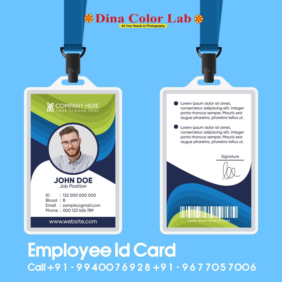 dinacolorlabs's tweet photo. Professional Id Card Printing Company provide quality id card Printing & Prints.✓Exclusive Designs ✓Free Shipping✓Premium Quality. Call +91 - 9940076928 +91 - 9677057006 https://t.co/XgvozLT2rd
#employeeidcard #idcardprinting #idcardprintings #idcarddesign https://t.co/XjXO9ltQuh