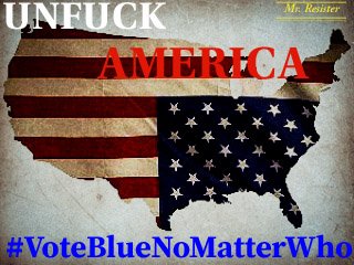 MisterResiste12's tweet photo. @LepapillonBlu @resisterclaire @BlkSantaX @JDangzalan @callkurt @kellabel @WOsrin @gary_kline @avalenc111 @EtherealArt9 @katibug817 @VeganKitty2 @Scottcrates @unixdoss @BananaShaysh @soholake @WomanMother1 @pcoop125 @sondra_rodgers @TG22110 @brucewayne5687 Thank you for the shout sweet Mayra. Always appreciated.
๐๐ฝ๐๐ฝ๐๐ฝ๐๐๐
#NeverEndingElection
#StrongerTogether https://t.co/msW2vj2nae
