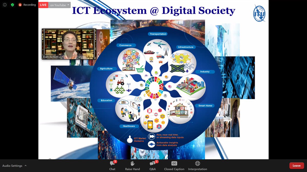 📺LIVE at the #RDFASP2020: <a href="/UNUMACAU/">United Nations University Institute in Macau</a> team led by Dr Jingbo Huang &amp; Dr <a href="/SergeStinckwich/">Serge Stinckwich</a> moderating the Role of #Academia in #DigitalDevelopment session on how to foster collaboration in #academia to address the practical challenges in promoting #digitalconnectivity🤝📱

#ITURDF