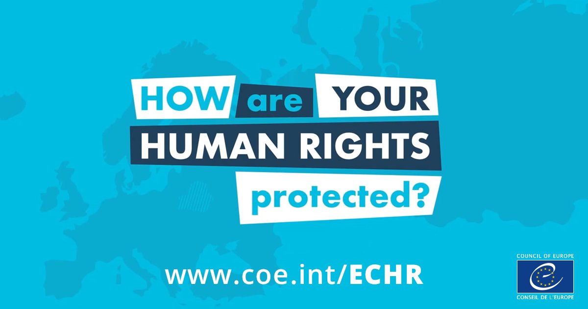 Today, November 4, we celebrate 70 years of the European Convention on #HumanRights. #ECHR70

The ECHR was the first convention of the Council of Europe, of which NL is a founding member. The Convention protects over 830 million people. Want to know more?

coe.int/en/web/human-r…