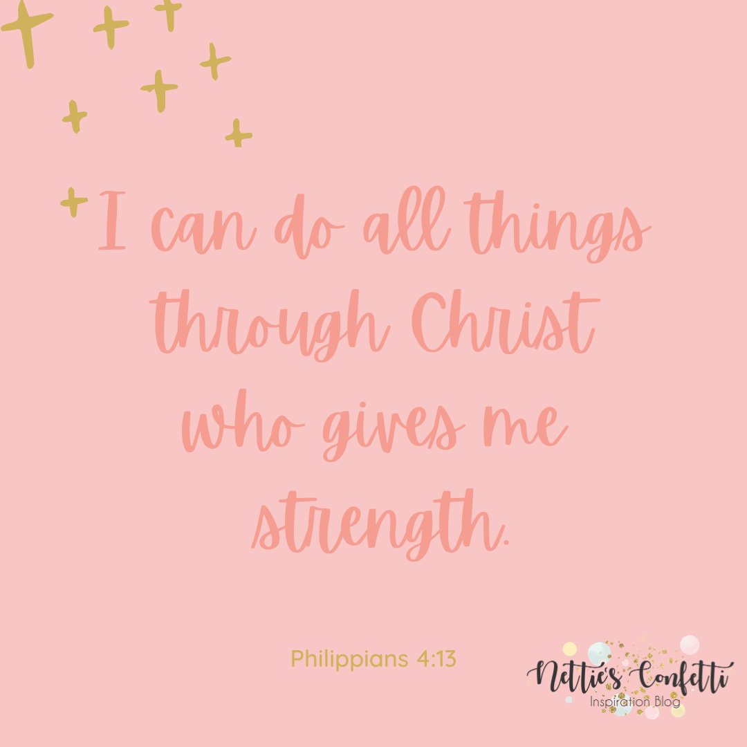 NettiesConfett1's tweet image. {Wednesday Wisdom}
You can make it through this season, but only with Jesus Christ!
.
#wednesdaywisdom #inspirationblog #icandoallthings #StrengthinJesus #Phil4v13