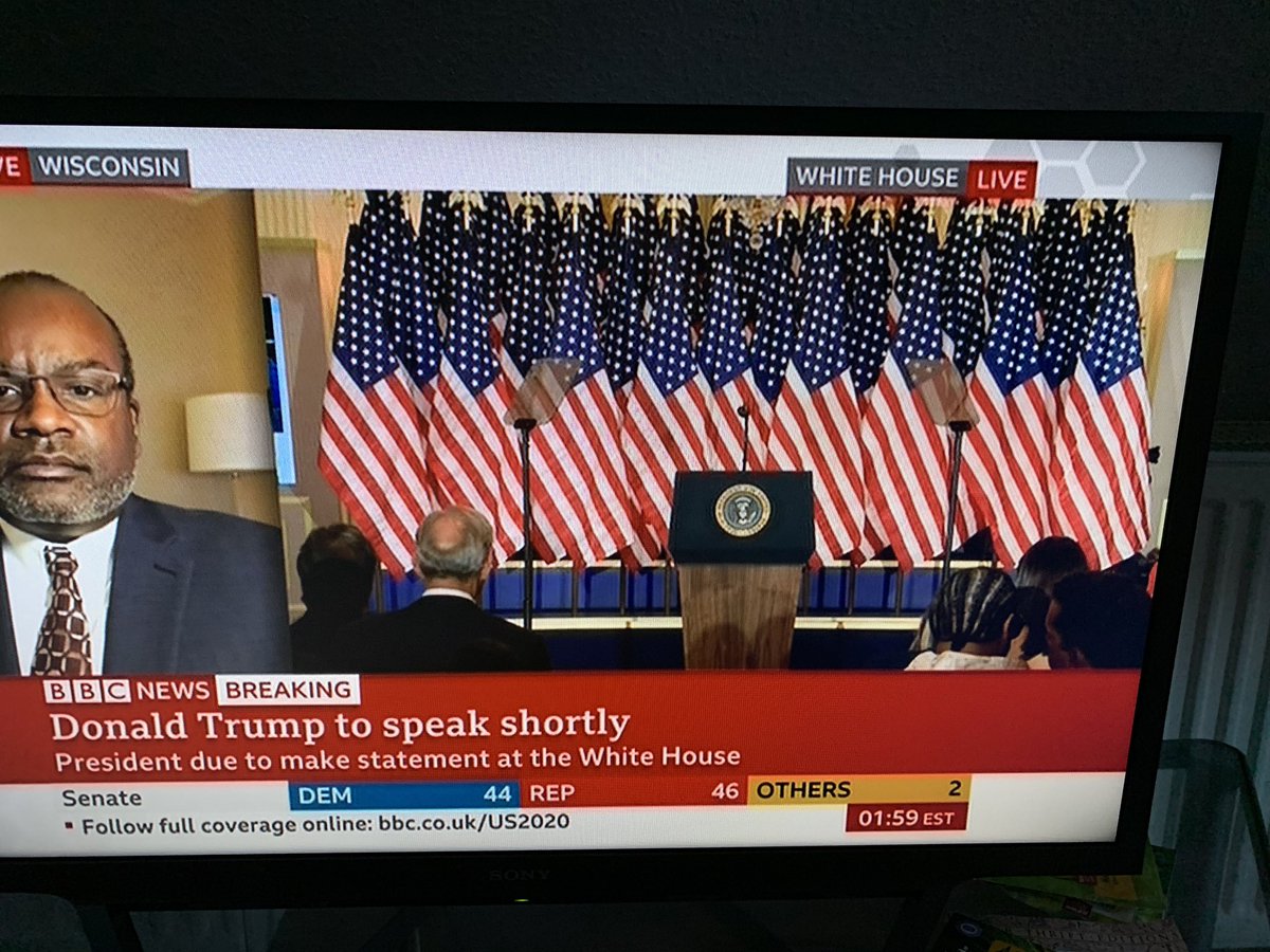 antonnewcombe's tweet image. Hey @realDonaldTrump only a guy with a really small dick needs this many flags you fascist moron. #Election2020