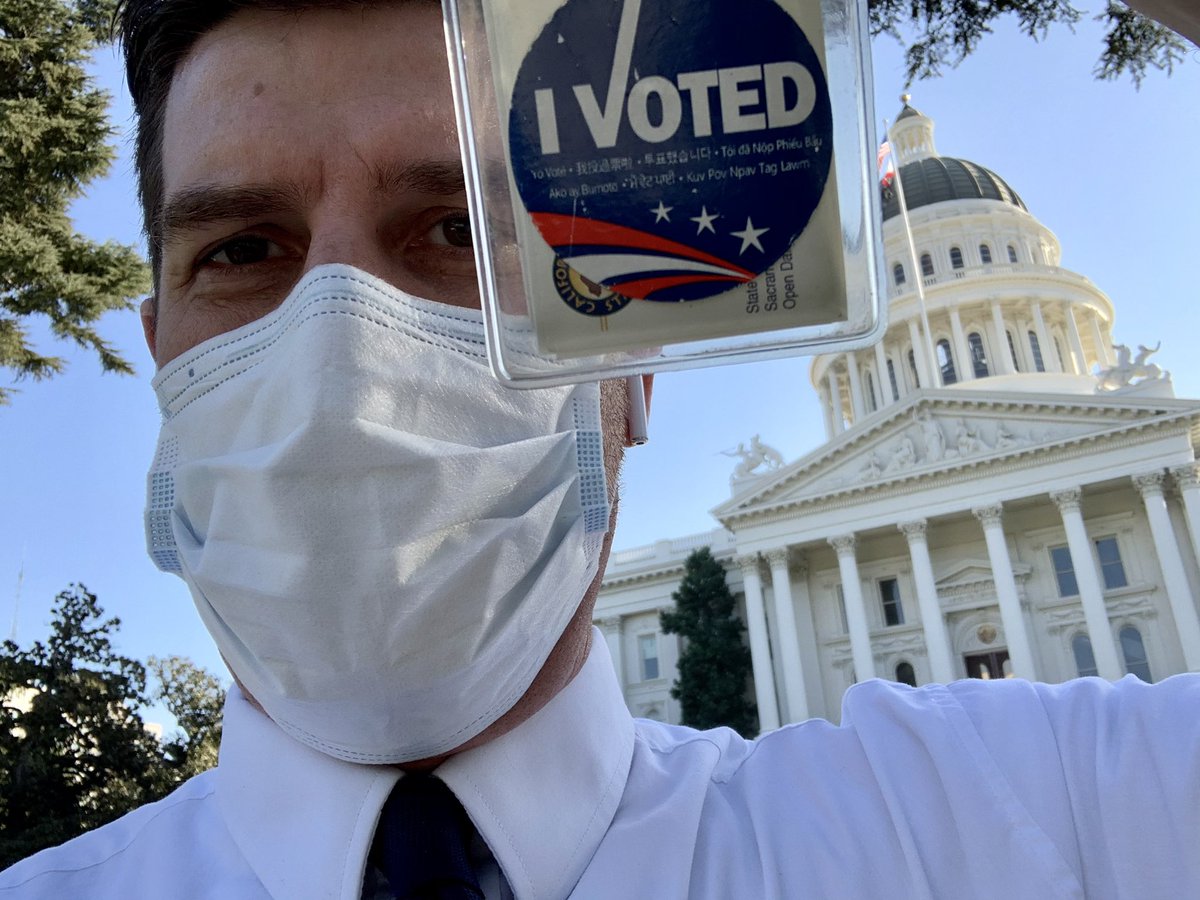 CaParksCapitol's tweet photo. Thank you to everyone letting their voices be heard in this election. Win or lose, every vote is important to the lawmaking process. https://t.co/IFc6ErqL3G