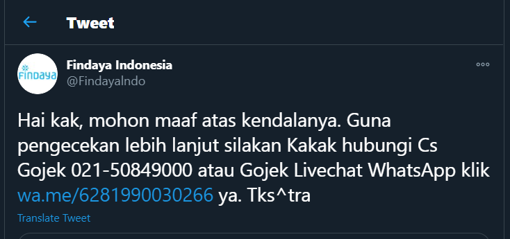 Findaya Indonesia tweet media
