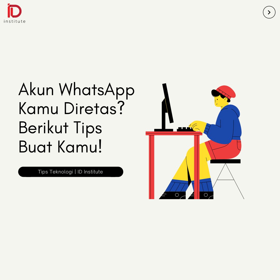 institute_id's tweet photo. Peretasan aplikasi pesan seperti WhatsApp bisa menjadi sangat merugikan. WhatsApp masih menjadi pilihan utama aplikasi pesan di kalangan pengguna global. Yuk simak tips-tips berikut biar WhatsApp kamu gak gampang diretas. Stay safe guys!
#idinstitute
#tipsteknologi https://t.co/0YLNOKM54y