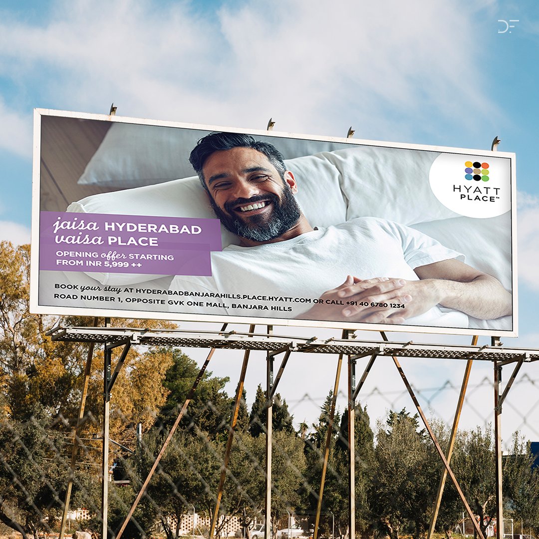 InDesignFoundry's tweet image. Convenience, comfort and affordable luxury were the three cornerstones on which the launch campaign for Hyatt Place Hyderabad was built. Our tagline - Jaisa Hyderabad Waisa Place - helped create a brand that stood out among 5-star hotels in the city.
.

#HyattPlace #DesignFoundry