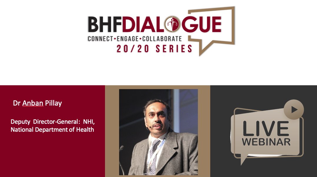 BHFGLOBAL's tweet photo. #BHFDialogue Dr Anban Pillay: Health system strengthening is a requirement for both the public and private sector.
@HealthZA https://t.co/zwPrhgSlwo