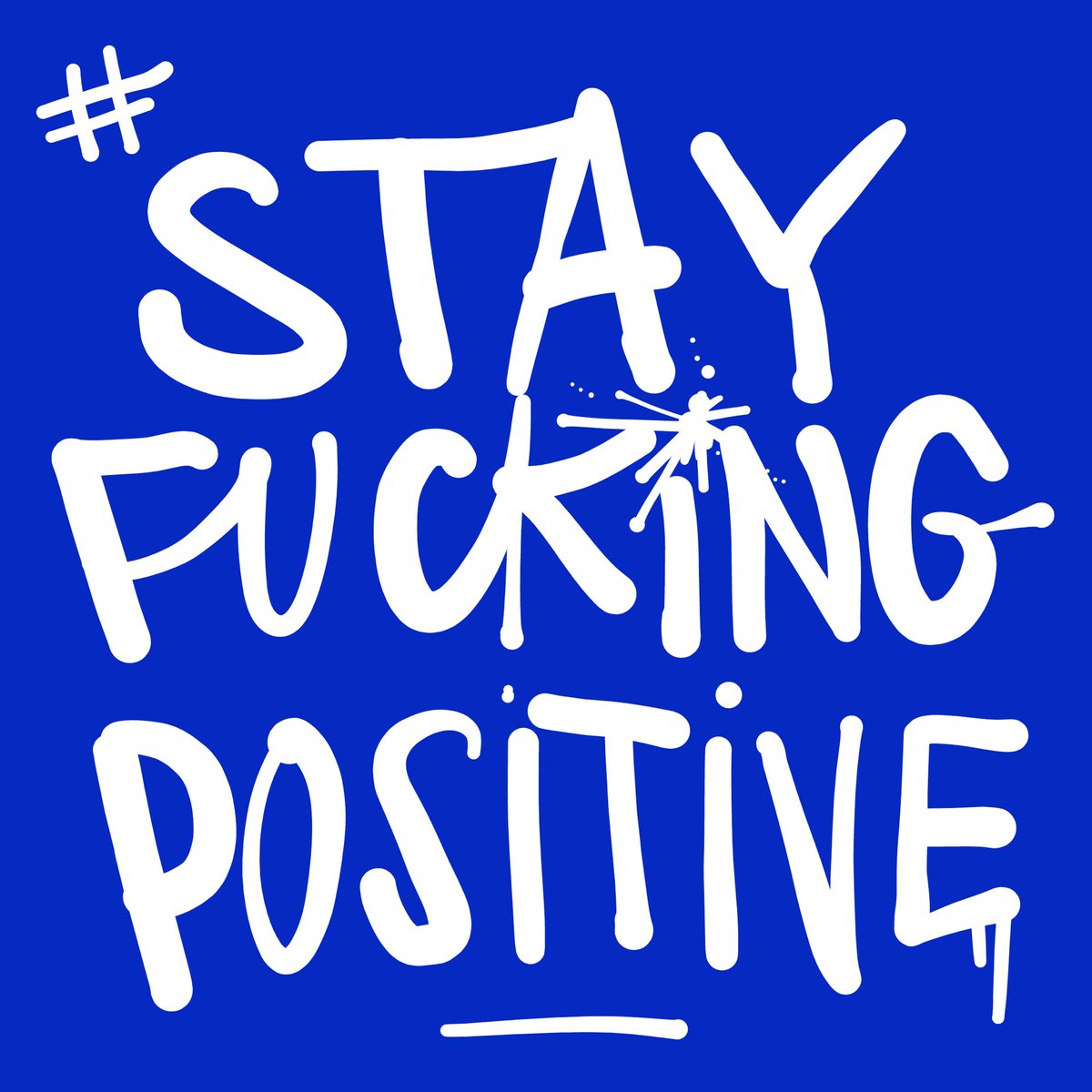 #stayfuckingpositive zeker nu. Voor iedereen die vanochtend wat extra hoop kan gebruiken. Geen swingstate, maar een positieve moodswing. Leve #vitamineP #verkiezingenUSA