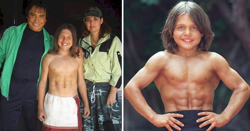 Kueezy on X: "The world was shocked and thrilled seeing an 8-year-old with  such massive muscles that they named him "Little Hercules" 💪 The was the  '90s and a lot has changed,