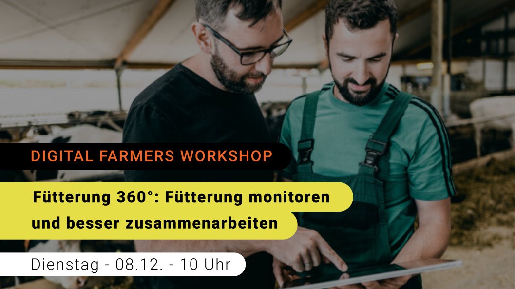 Im Netzwerk Digitale Landwirtschaft @LandwirtDigital, gibt es jetzt kostenlose Online-Webinare und wir sind Teil davon 🤓 Im Workshop zeigen wir wie Zusammenarbeit und Datenvernetzung mit fodjan funktioniert. 
🚩 Hier mehr erfahren und anmelden: digitale-landwirtschaft.com/digital-farmer…