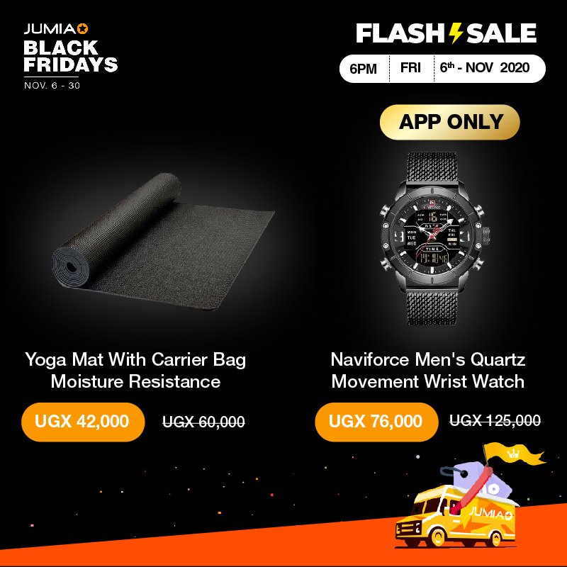 Jumia black top friday wrist watch