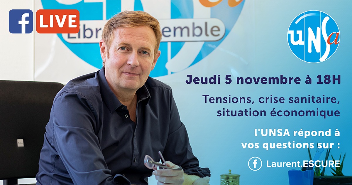 UNSA_officiel's tweet photo. C'est demain, mais on peut poser nos questions dès maintenant en écrivant à : contact@laurent-escure.org.
@LaurentEscure https://t.co/slK5YZnAEa https://t.co/bVZhCBR0Ak