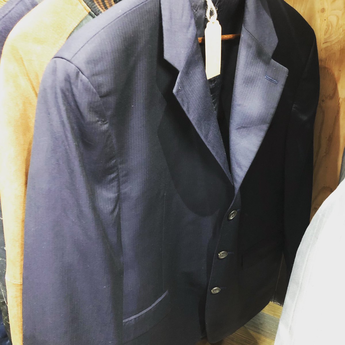 Shop The Pantaloons ラルフローレンのジャケットなんか出してみたりして ザ パンタロンズ The Pantaloons 古着 古着屋 古着屋なのにプラモデル屋 寺田町 天王寺 阿倍野 商店街 シャッター通り ジャケット ラルフローレン T Co