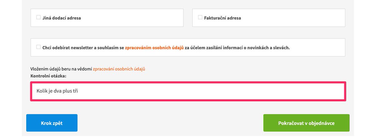 Včera jsem nakupoval děské boty online. U poloviny e-shopů bohužel nebylo v mých silách dokončit nákup, ale tenhle objednávkový proces jsem po 15 minutách a změně zařízení nakonec překonal 💪❤️  #ux #ecommerce
