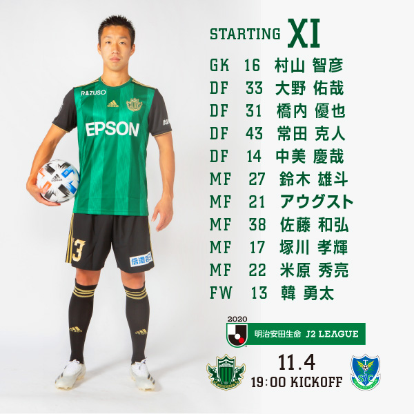 松本山雅fcオフィシャル 11 4 栃木 スタメン発表 試合情報はこちら T Co Ejyytxsgg3 松本vs栃木 19 00ko サンアル Yamaga Jleague 松本対栃木 T Co Lbb1xdqc Twitter