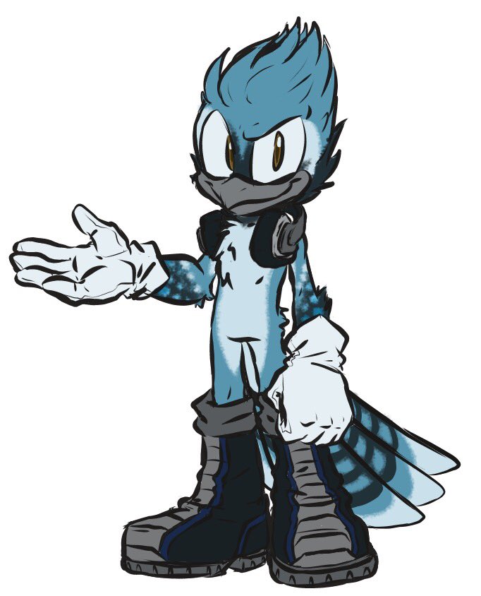 ApulluJay's tweet image. “𝙎𝙖𝙮 𝙝𝙞 𝙩𝙤 𝙮𝙤𝙪𝙧 𝙢𝙤𝙩𝙝𝙚𝙧 𝙛𝙤𝙧 𝙢𝙚...”

-&amp;gt; Original Mobian Bird (No Babylonian ties)

-&amp;gt; Ex-Battle Bird Armada soldier. Dangerous when armed. 

-&amp;gt; SFW with some adult themes. (Violence, language, etc.)

-&amp;gt; Doesn’t know when to shut the hell up. 

=More below=