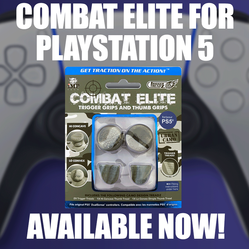 TriggerTreadz's tweet image. Playstation 5 Combat Elite Trigger and Thumb Treadz now available! Get the gaming advantage with your new PS5 from day one with Combat Elite. Available now with worldwide shipping  #Playstation5 #Playstation #PS5 #TriggerTreadz #DualSense #Sony ow.ly/Wxl350C6aYc