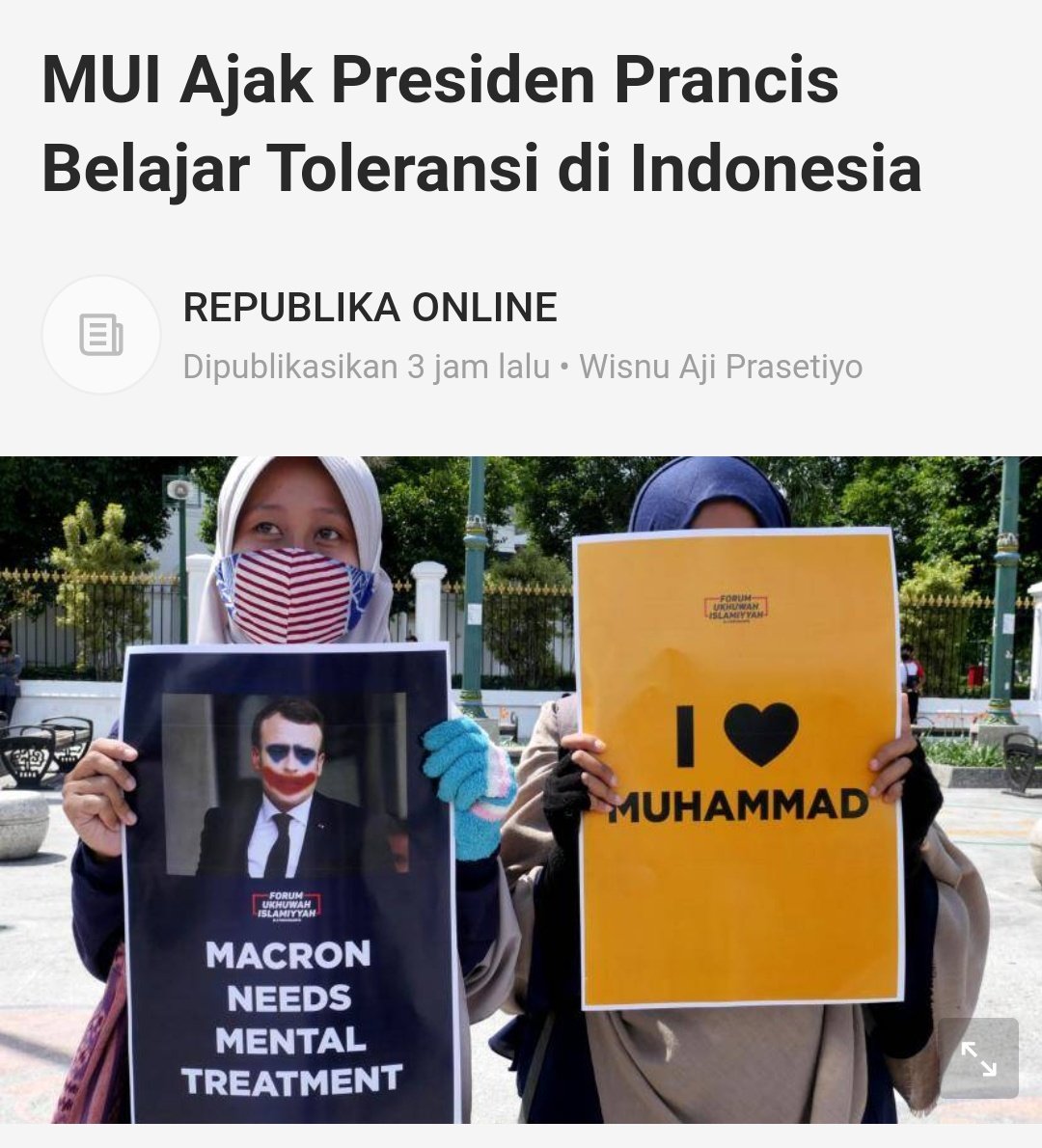 memefess's tweet photo. "Belajar toleransi di indonesia" they said, yeet! https://t.co/5ukvFX8rZu