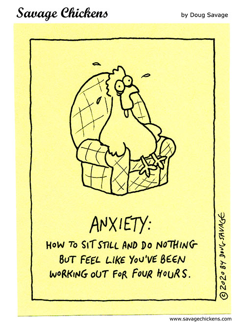 savagechickens's tweet photo. Anxiety. https://t.co/1kTo03ob8W https://t.co/hhOomAcrRm