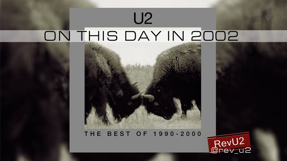 rev_u2's tweet photo. #OnThisDay in 2002 @U2 release their second best of collection. I would love to see a return to this format. Can we all just agree to forget that #U218 ever happened?
#U2 #U2BestOf #U2fam https://t.co/ZgEnKf9ouP