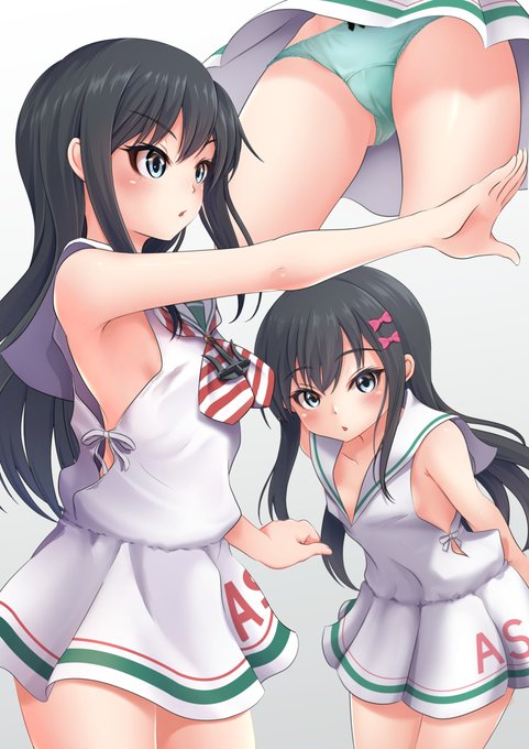 朝潮改二M #艦これ #艦隊これくしょん #朝潮 https://t.co/K8y1XdsqwF 