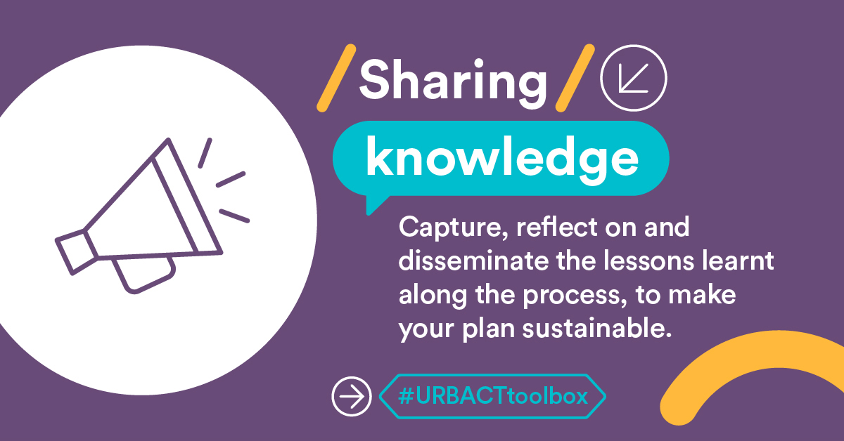 Communication is key all along your #ActionPlanning cycle!
The #URBACTtoolbox will help cities capture key lessons from their actions, share them with peers & partners, and present results to external audiences: https://t.co/WDGcywMW4v
#BetterCities #SustainableUrbanDevelopment https://t.co/BJNAlS5Y5k