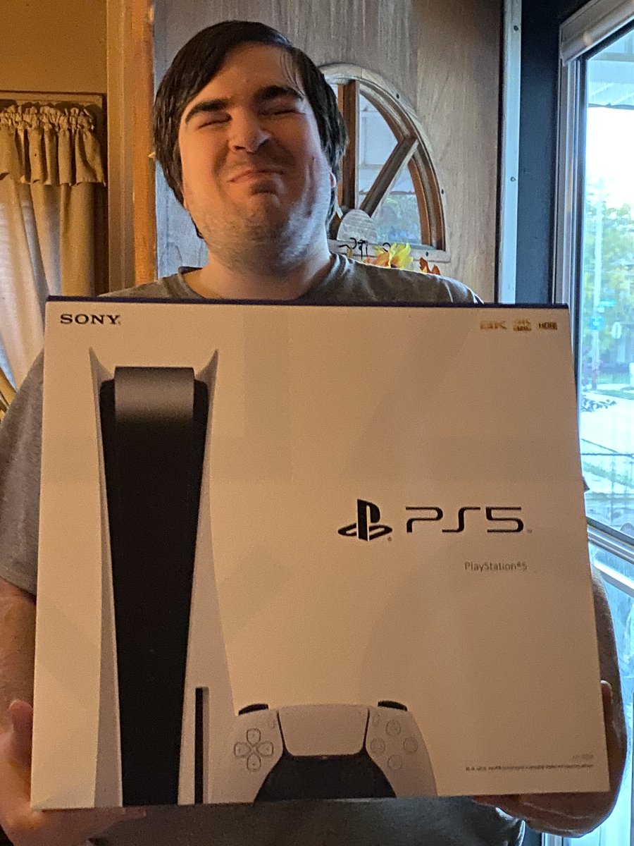 playstation 5 фото коробки